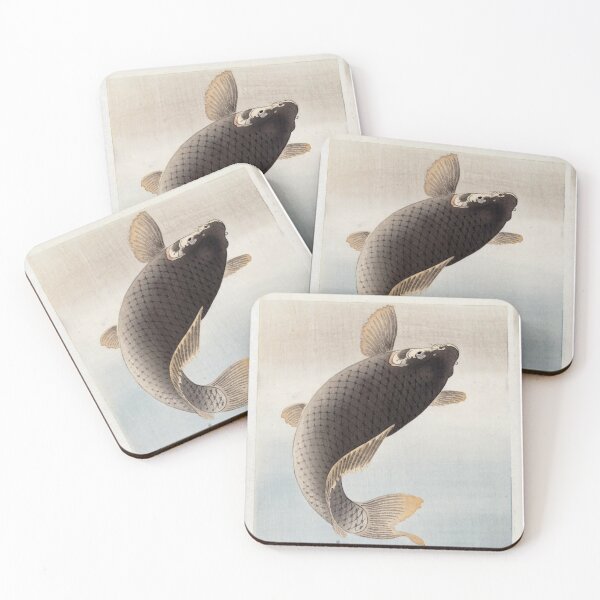 Item preview, Carp, Ohara Koson, 1900-1930 designed and sold by drpendleton.