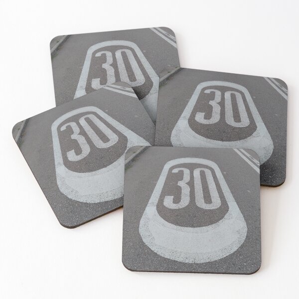 Item preview, White Painted Speed Limit designed and sold by Sinemathk.