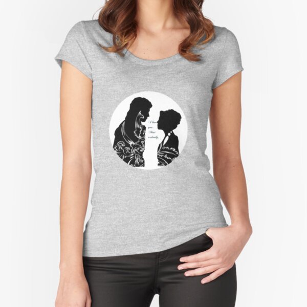 Elizabeth || Darcy Fitted Scoop T-Shirt
