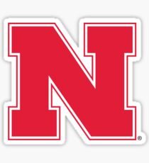 nebraska logo Sticker