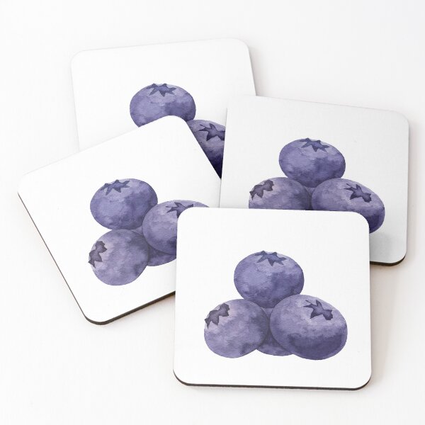 Item preview, Blueberries, watercolor designed and sold by Nostrathomas66.