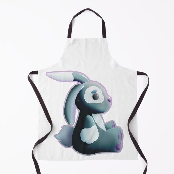 Item preview, black and white rabbit plush designed and sold by CastOutArtist.
