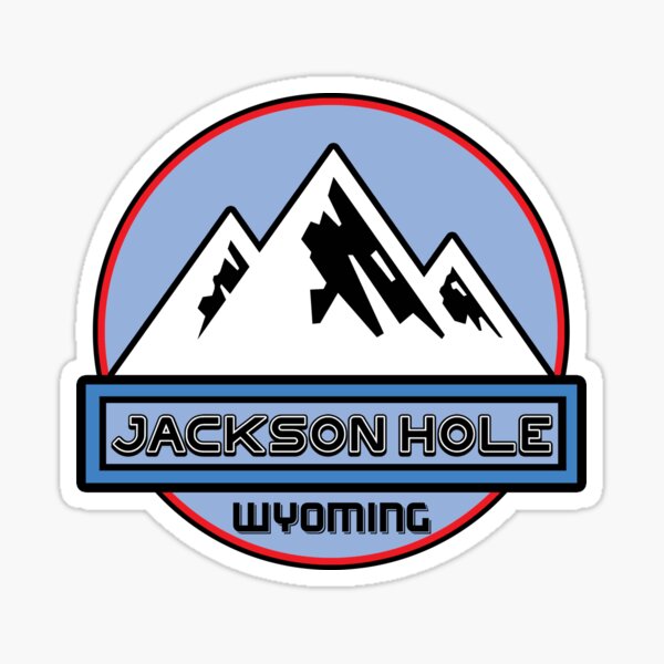 Jackson Hole Ski Sticker Skiing Snowboarding Wyoming Mountain Sports Burton 