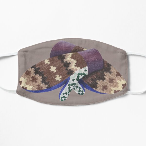Bernie Sanders' Mittens Flat Mask