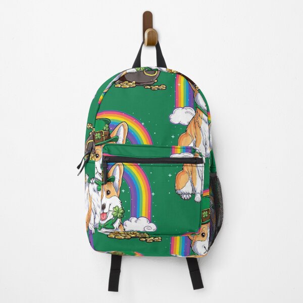 Item preview, Corgi Leprechaun Rainbow designed and sold by zedbubblez.