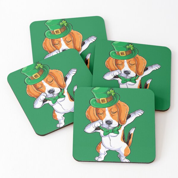 Item preview, Dabbing Beagle Leprechaun designed and sold by zedbubblez.