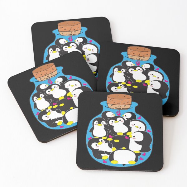 Item preview, Bottle Of Penguins - Penguins designed and sold by YueHeng Creates ⭐⭐⭐⭐⭐.