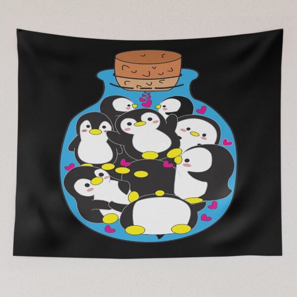 Item preview, Bottle Of Penguins - Penguins designed and sold by YueHeng Creates ⭐⭐⭐⭐⭐.