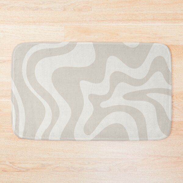 Item preview, Liquid Swirl Contemporary Abstract Pattern in Mushroom Cream designed and sold by kierkegaard.