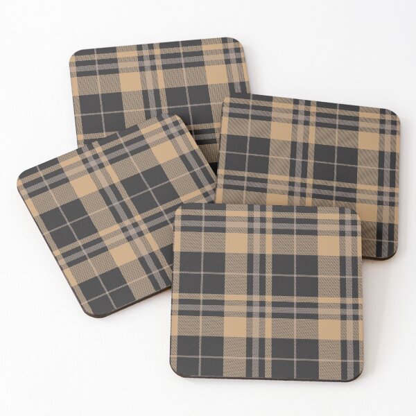 Artikelvorschau, Brown Plaid Tartan Textured Pattern entworfen und verkauft von Siu-Hong Mok.