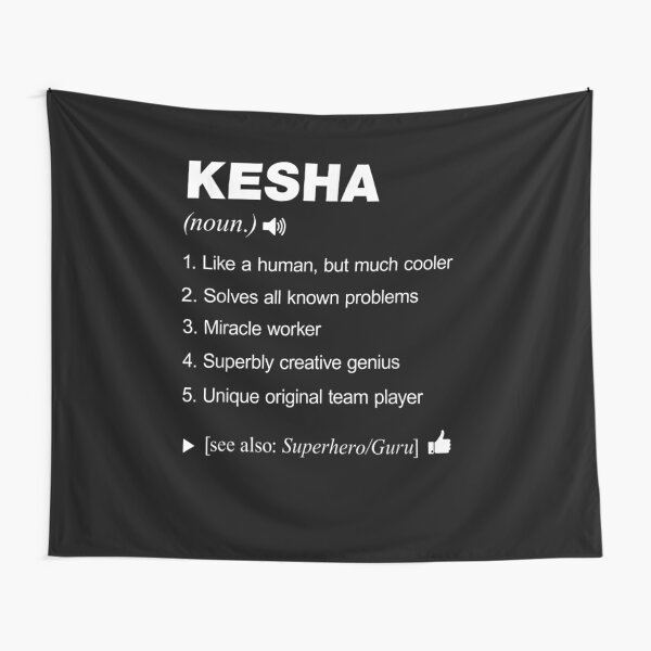 Wandbehange Kesha Redbubble