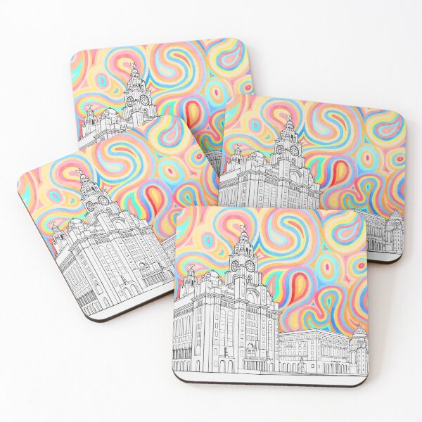 Artikelvorschau, Erdbeerfelder für immer (Psychedelic Liverpool) entworfen und verkauft von Rebecca Redman.