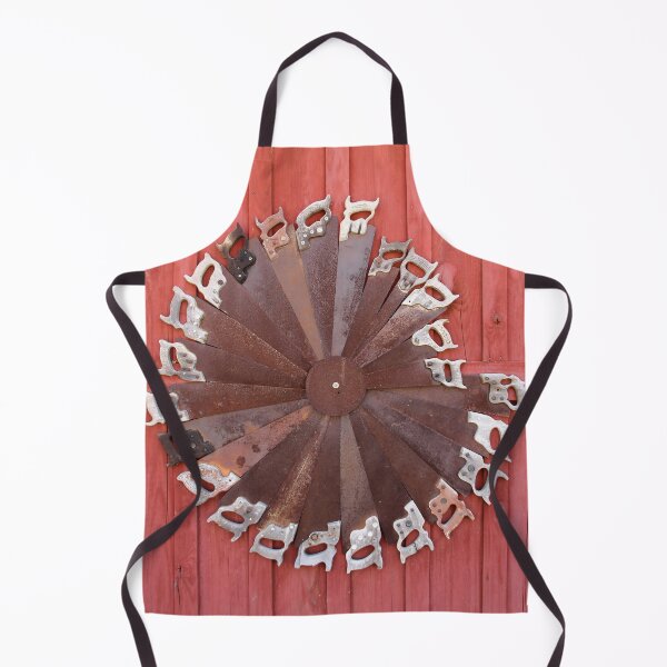 Item preview, Rusty saws radial art designed and sold by Rennie Palmer.