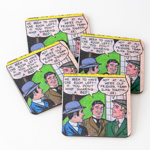 Item preview, One bed, 2 Guys, 1950s Comic designed and sold by Nostrathomas66.