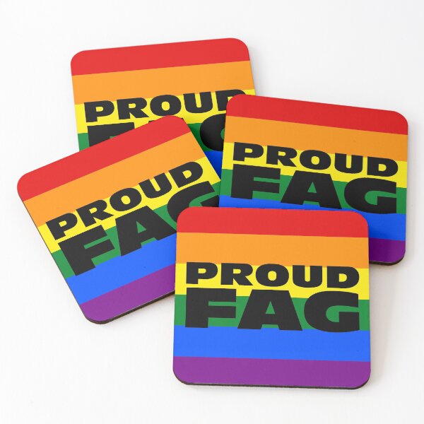 Item preview, Proud Fag - Rainbow designed and sold by IntersectPhoto.