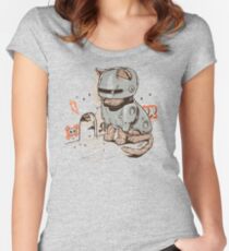 ROBOCAT Fitted Scoop T-Shirt