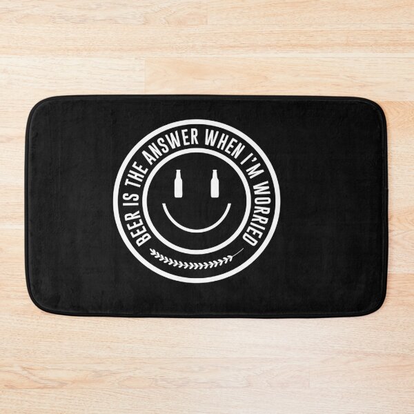 Item preview, Beer Is The Answer I am worried -funny beer puns designed and sold by shivani21061993.
