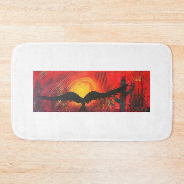 Item preview, Black Crow Flies to Sun designed and sold by aprilwebbartist.