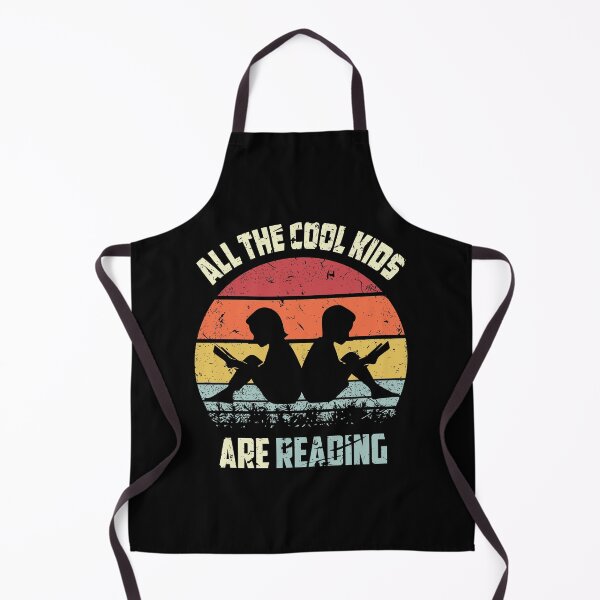 Item preview, All the Cool Kids are Reading Book Vintage Reto Sunset designed and sold by hasanmasud.