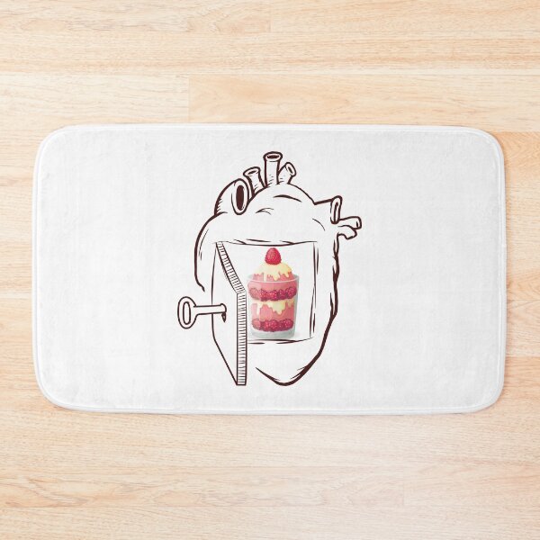 Item preview, Raspberry Parfait In My Heart designed and sold by foodisthekey.