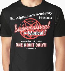 Supernatural The Musical Graphic T-Shirt