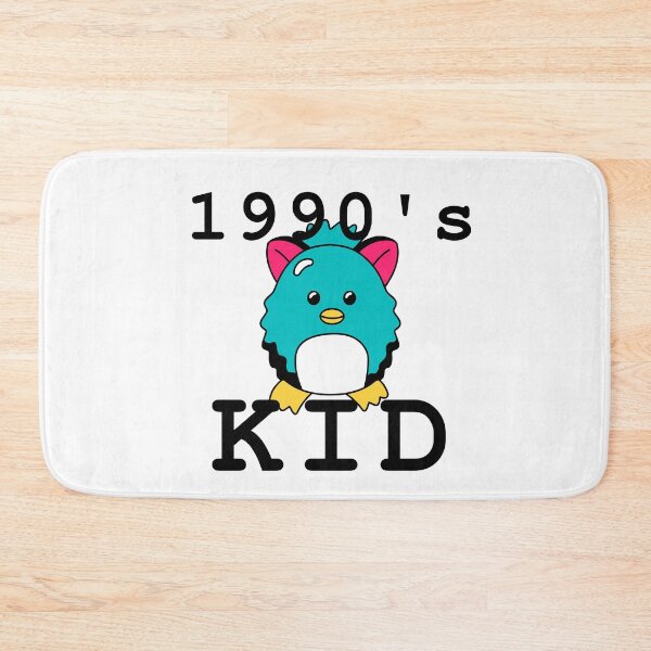 Item preview, 1990s Kid T-shirt, Retro Vintage Look-a-like-Furby T-shirt Black Ink designed and sold by KananiandKiki.