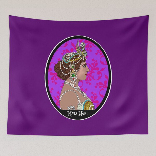 Item preview, Mata Hari Spy Exotic Dancer Femme Fatale designed and sold by emmafifield.