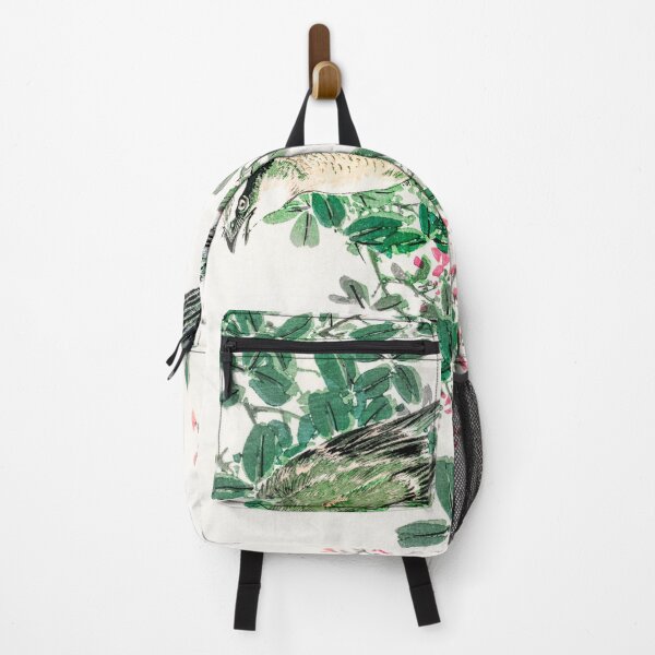 Item preview, bull headed shrike and bush clover illustration 43380619071 designed and sold by Bird-Lore.