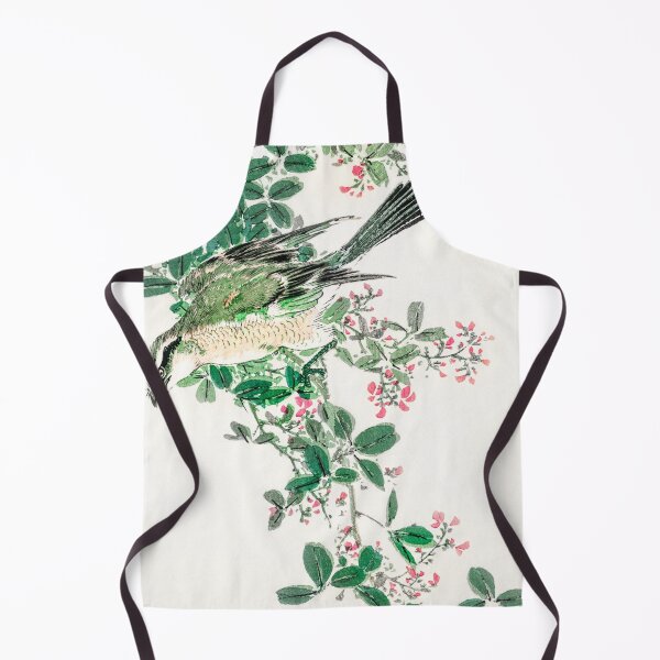 Item preview, bull headed shrike and bush clover illustration 43380619071 designed and sold by Bird-Lore.