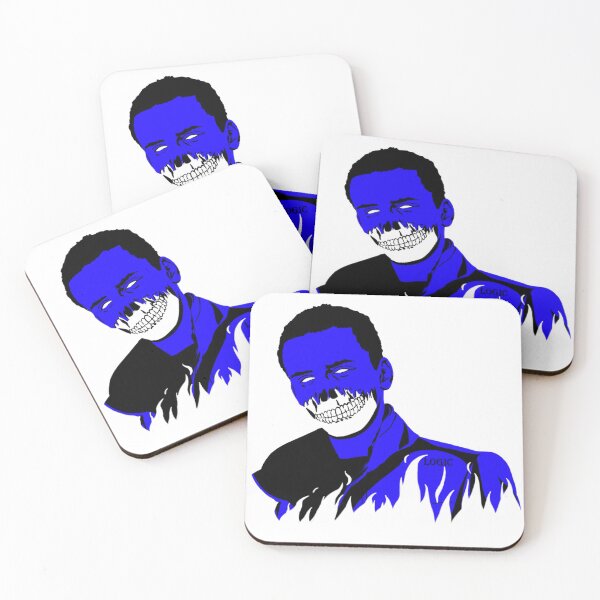 Item preview, white and blue logic fan art designed and sold by prototype-0.