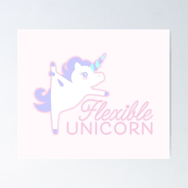 Item preview, Unicornio flexible designed and sold by Blanca Montiel Roman.