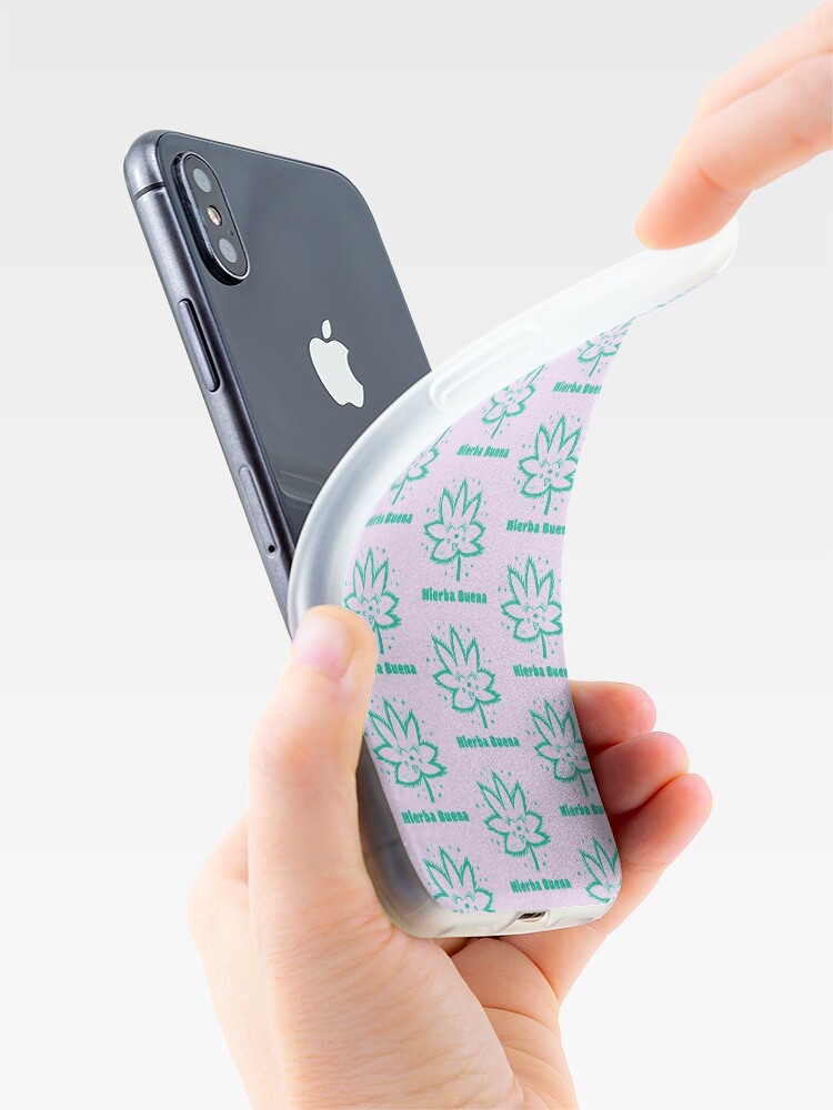 Alternate view of Hierba Buena iPhone Case