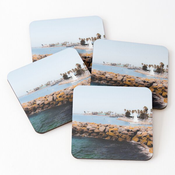 Item preview, Summer beach with blue sky at Redondo beach California USA  designed and sold by Mrvell.