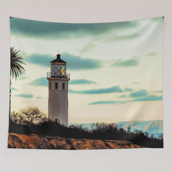 Artikelvorschau, Leuchtturm am Point Vicente Lighthouse California USA entworfen und verkauft von Mrvell.