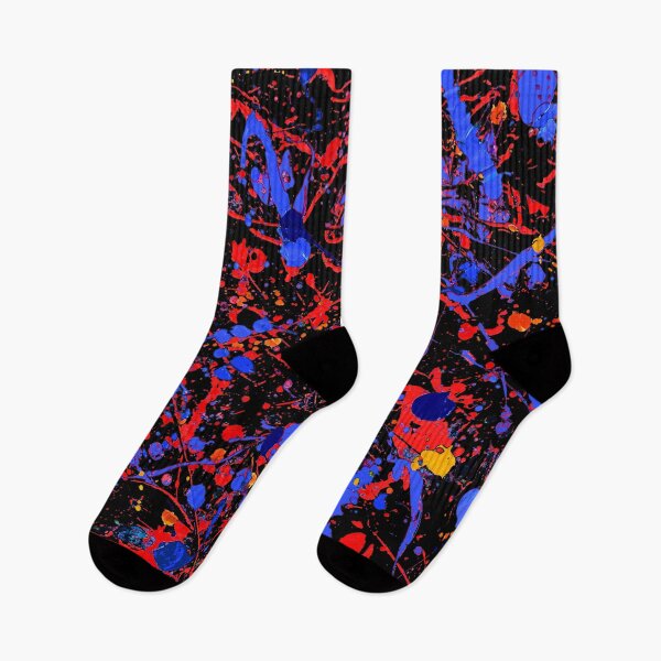 Item preview, Red, Yellow & Blue on Black designed and sold by Rockett Graphics.