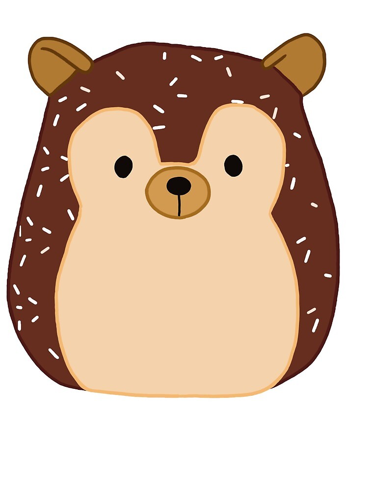 squishmallow hedgehog- hans sticker 