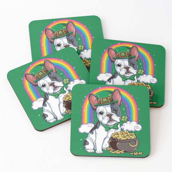 Item preview, Bulldog Francés Duende Arcoiris designed and sold by zedbubblez.