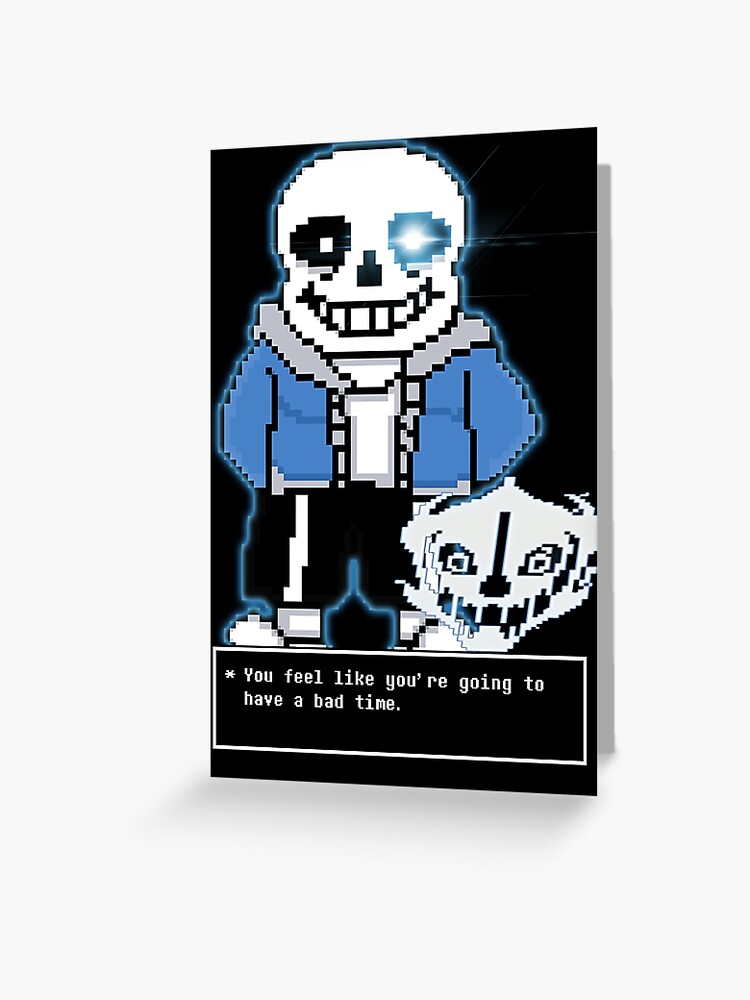 Undertale Sans Pixel Art Greeting Card for Sale by Pixel-Perfect