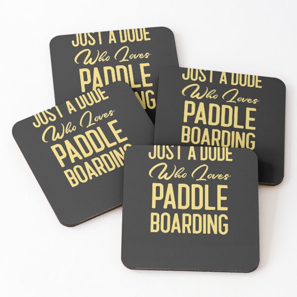 Artikelvorschau, Just A Dude Who Loves Paddleboarding Paddleboard Geschenk entworfen und verkauft von EricJP.