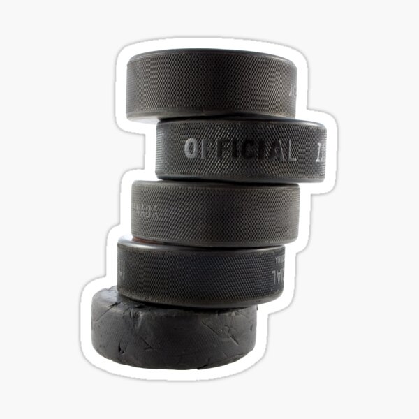 Official ice hockey pucks Sticker