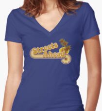 Streets Ahead Women's Fitted V-Neck T-Shirt