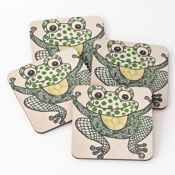 Item preview, Froggy Zentangle  designed and sold by WhitneyMade.
