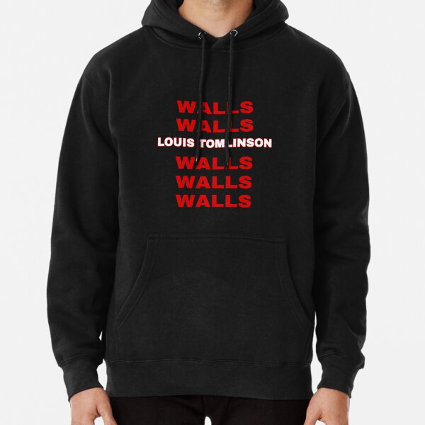 Walls Louis Tomlinson red Sticker for Sale by So Golden Shop