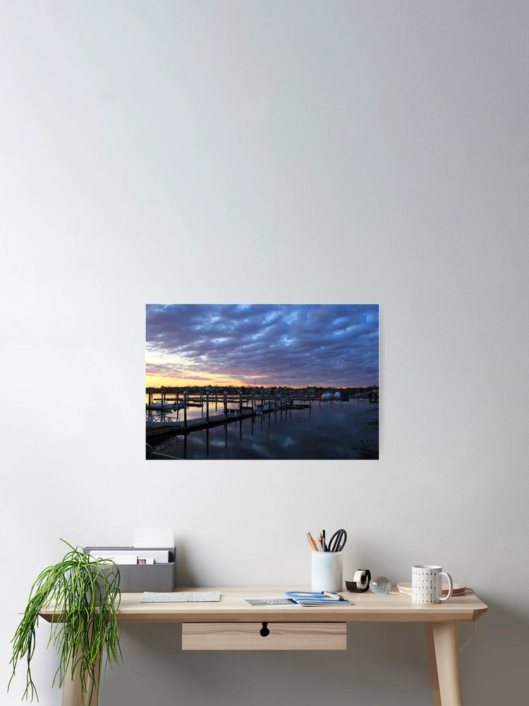Thumbnail 2 of 3, Poster, Winthrop Sunset designed and sold by Rebecca Wilcox.