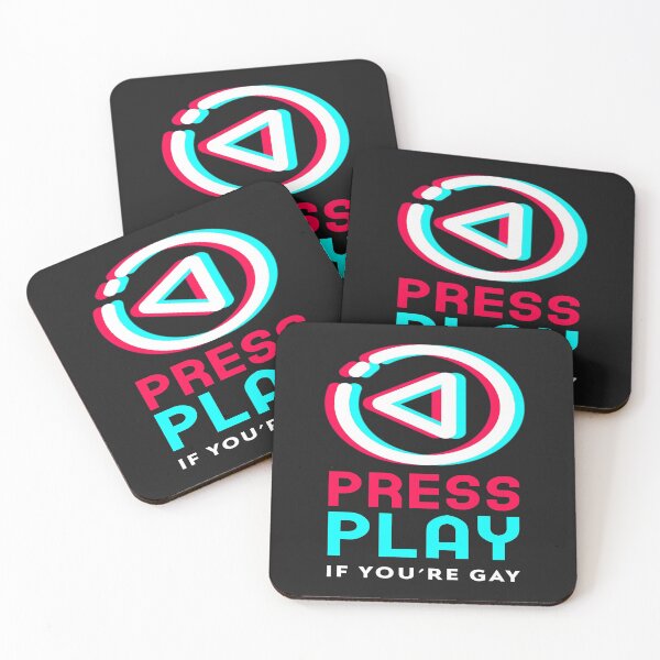 Item preview, Press Play If You're Gay designed and sold by TrackinDaTrends.
