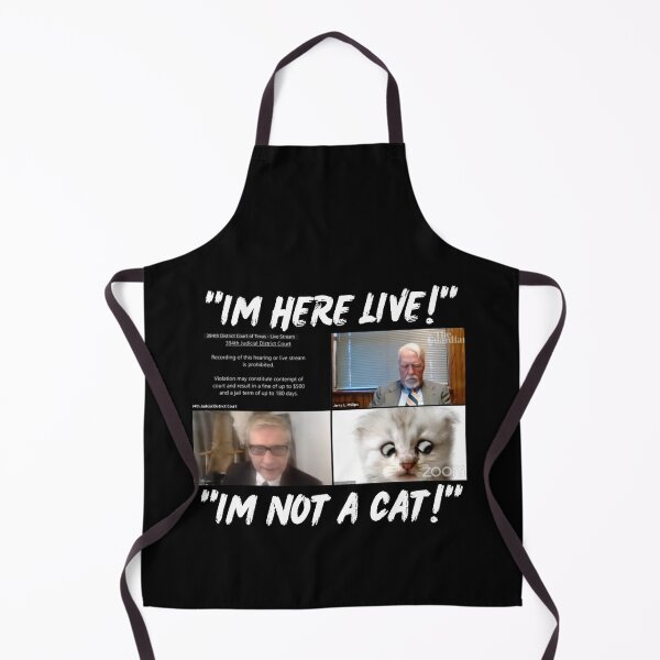 Item preview, Lawyer Cat Filter "I'M HERE LIVE!" "I'M NOT A CAT!" Rod Ponton designed and sold by Earthchild8888.