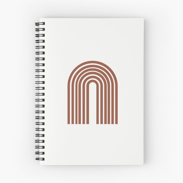 Item preview, Brown rainbow print, Geometric wall art, Semicircle print, Mid century modern, Arch prints, Minimalist wall art designed and sold by Papergrphc.