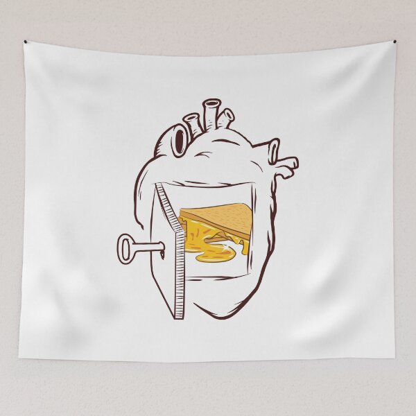 Item preview, Grilled Cheese Sandwich Love designed and sold by foodisthekey.