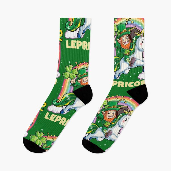 Item preview, Leprechaun Riding Unicorn designed and sold by zedbubblez.