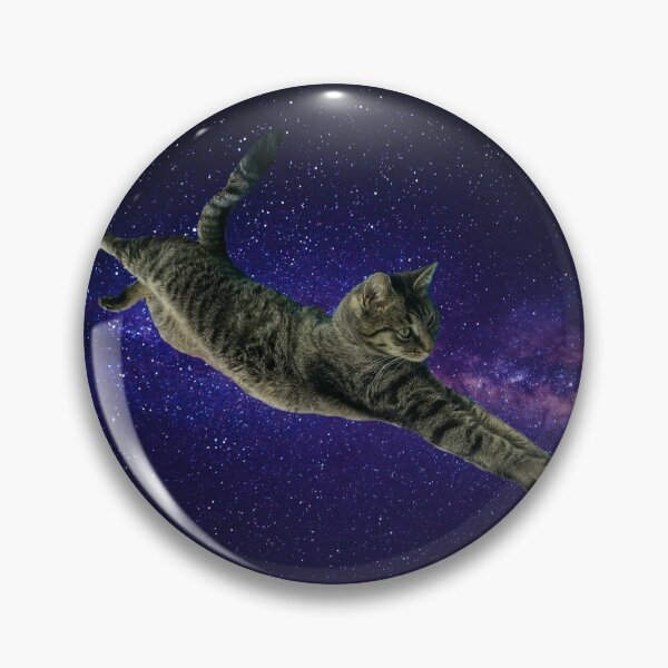 Item preview, Kitty Flying Through Space  designed and sold by Amanda1775.